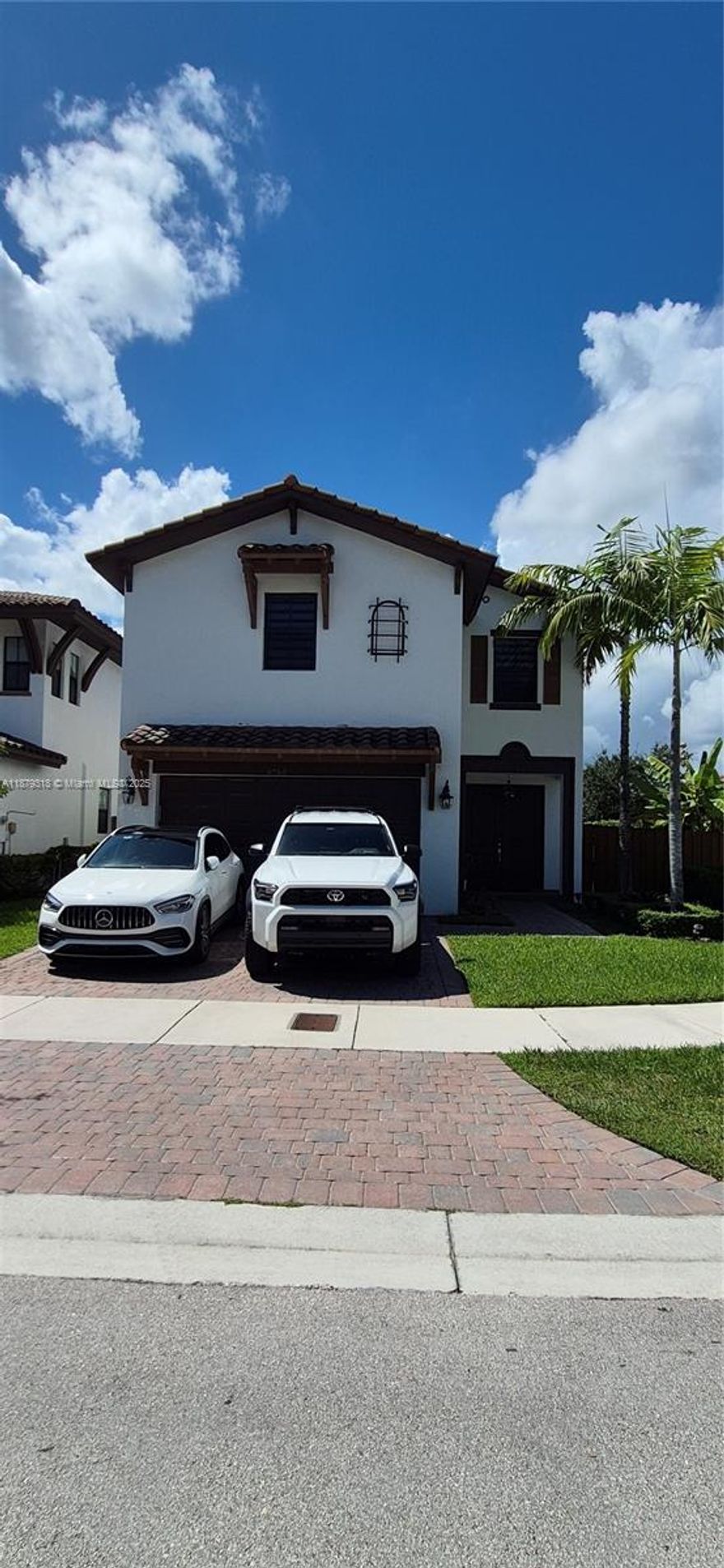 Beautiful corner-lot home for rent in the exclusive Madison community in Doral! This spacious 2-story residence features 4 bedrooms and 3 full bath and including a 1/2 bath—ideal for guests. The kitchen offers stainless steel appliances, modern backsplash, and open layout for entertaining. Enjoy impact windows, a separate laundry room, and a 2-car garage. The oversized lot is perfect for outdoor gatherings. Take advantage of Grand Bay’s spectacular clubhouse with resort-style pools, gym, tennis, basketball, and soccer courts. Prime location near schools, shopping, and major highways and very close to Miami International Airport.Ideal for a family with kids.