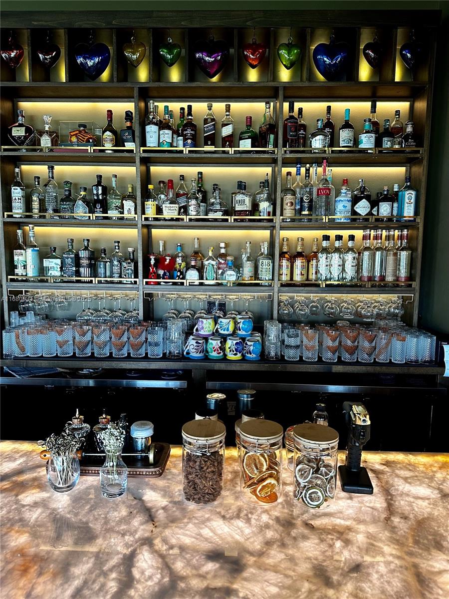 Mexican Gourmet restaurant with 4COP SFS Full Liquor license. 10 foot kitchen hood, walk-in cooler, fully remodeled bar, new lighting, tables, chairs, bathrooms, outdoor patio seating with 20 seats. Ready for new owner with Chef inspired menu and cocktails. Showings by appointment only.