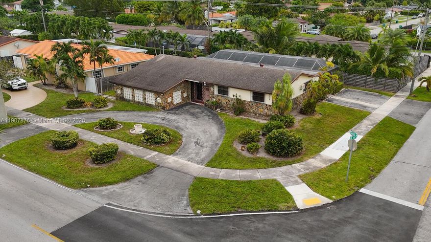 Opportunity Knocks in Coral Park Estates / Westchester, one of Miami’s most sought-after neighborhoods! Attention investors and homeowners! This one offers unlimited potential! Spacious 4-bedroom, 2-bath home, located on a large corner lot and still owned by the original family. Original-condition home featuring a living room, kitchen-dining combination, a large family room, an indoor laundry room, plus an oversized screened-in swimming pool perfect for entertaining or relaxing year-round. Ample parking in circular driveway and on the paved driveway on the side. Ideally situated just minutes from FIU, major highways, top-rated schools, shopping, and popular restaurants, this location offers both convenience and long-term value.