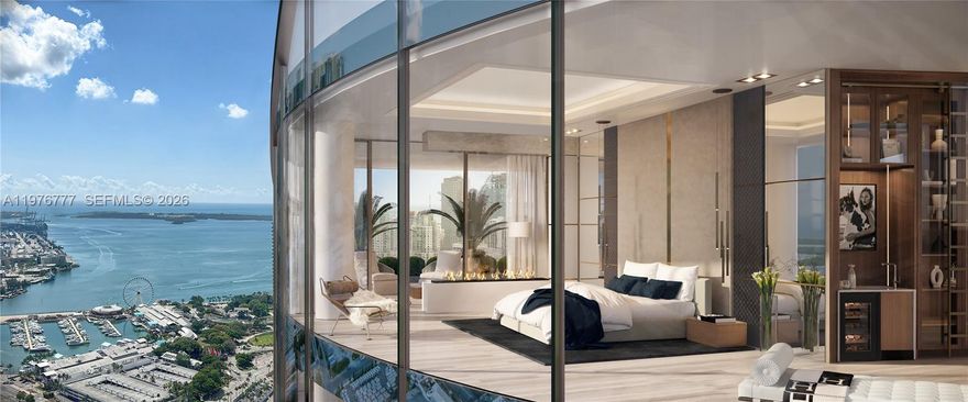 Located within Miami Worldcenter, the second largest master planned community in the U.S., PARAMOUNT Miami Worldcenter, the building with the most amenities in the world. This 4BD + Den / 5.5 BA - DUPLEX PENTHOUSE is a must see!! Access to 46 different amenities such as 5 pools, spa, outdoor lounge, summer kitchen, game room, state of the art fitness center, boxing studio, basketball court, racquetball, yoga, observatory, jam room and recording studio and much more. Just steps from the Brighline Train Station, Port of MIA, AA Arena and minutes to MIA Airport, Wynwood, Miami Beach and so much more. *Renderings are only for inspirational purposes.