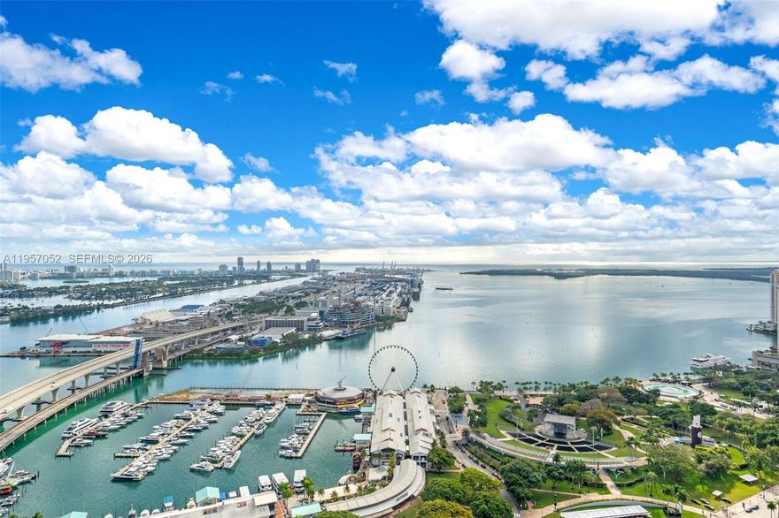 Experience elevated downtown living in Unit 4115, a high-floor 1-bedroom, 1-bath ADA compliant residence at The Elser Hotel & Residences, showcasing breathtaking direct bay views and a front-row vantage point to Miami’s future skyline, including the iconic Waldorf Astoria Miami, poised to become the tallest building east of New York City. This rare, flexible-use condo is perfectly suited as a primary residence, luxury second home, or high-performing income asset, with the building’s short-term-rental–friendly policy offering attractive revenue potential and owner flexibility. Thoughtfully designed for modern urban living, the unit combines comfort, accessibility, and strong long-term investment appeal in one turnkey offering. Residents and guests enjoy resort-style amenities and hotel-style services in a premier downtown location, just moments from the waterfront, Miami Worldcenter, world-class dining, entertainment, and cultural venues. Whether you’re seeking an elevated lifestyle base, a lock-and-leave second home, or a strategic foothold in one of Miami’s fastest-growing districts, Unit 4115 delivers exceptional value, versatility, and future upside.