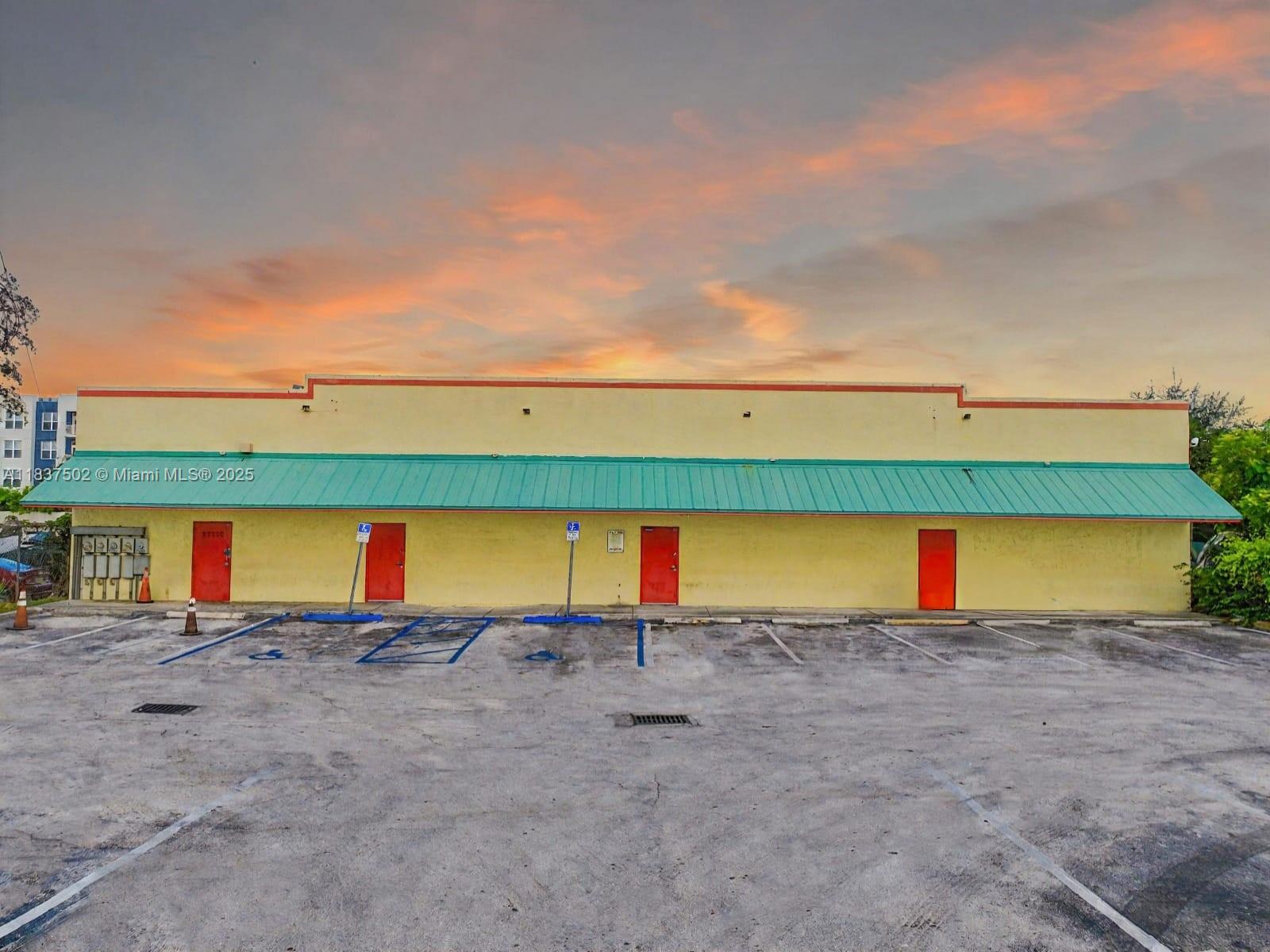 Prime US1 Frontage in a High-Traffic Location with Development Potential! Opportunity to own or lease a versatile commercial building on S.Dixie Highway, a high-visibility and heavily traveled corridor near the Turnpike, Metrorail, Walmart, and Southland Mall. The property offers 9,506 square feet of building space on a 24,300 square foot lot with UC Core Mixed Use Corridor zoning that allows multifamily development of 90 to 125 units per acre. The open layout features 20-foot ceilings that can accommodate a mezzanine and includes 4 bays, each with its electric meter and bathroom, ideal for multiple businesses. New roof and ample on-site parking make this a prime option for retail, office, medical use, or redevelopment in one of the busiest commercial corridors. Enjoy the 3D tour.