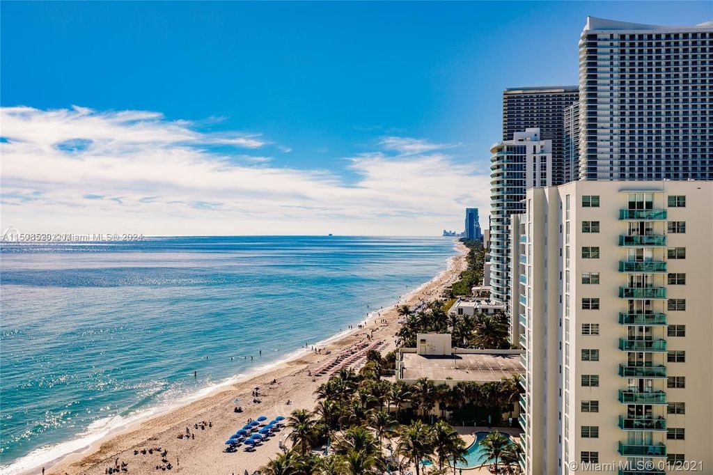 Photo of 3725 S Ocean Dr #1504, Hollywood, FL 33019 (MLS # A11508520)
