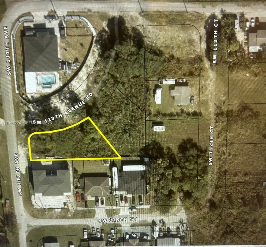 Residential lot located in a growing area of Miami-Dade County. Zoned residential, offering potential for future development in accordance with local regulations. Property currently has no utilities on site. Additional lots are available in the area, suitable for investors or developers.

Information is deemed reliable but not guaranteed. Buyers are encouraged to verify zoning, permitted uses, utility availability, and building requirements with the appropriate authorities.