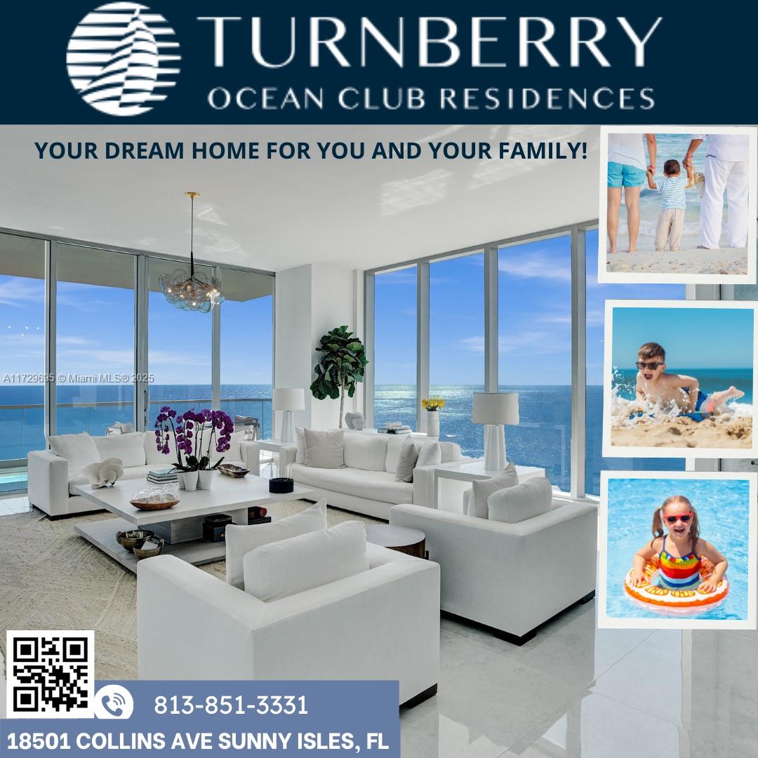 Property for Sale at 18501 Collins Ave 4304, Sunny Isles Beach, Miami-Dade County, Florida - Bedrooms: 4 
Bathrooms: 6  - $7,699,000