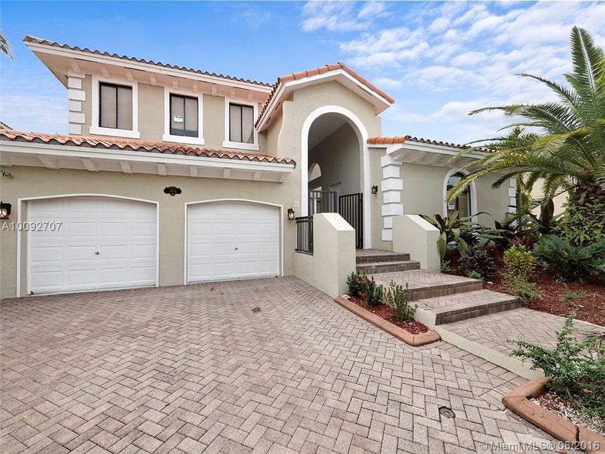 Beautiful and spacious two-story executive home in Cutler Cay, a private community with Guarded Entrance. Gorgeous Kitchen with Wood Cabinets and Granite Counter-top New Stainless Steel Appliances. All Ceramic Tile, Large Family Room, Formal Dining, Separate Maid's Quarters or Office. Community Features Club House with Tennis Courts, Pool, Gym, Conference Rooms. Association includes basic cable.