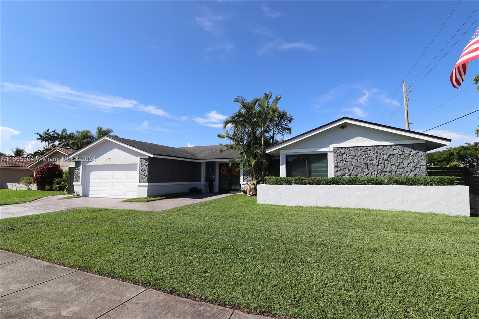 The home at 12001 SW 97th Terrace, Miami, FL 33186 has a living area of 2,016 sq. ft and and adjusted area of 2,384 sq. ft. It is a single-family residence featuring 3 bedrooms and 2 bathrooms. Built in 1979, it sits on a large corner 9,138 sq. ft lot in the Kendall area. Recent updates include a roof replacement in 2015, impact windows and garage doors, a remodeled kitchen with new appliances, a newer A/C system, and renovated bathrooms. The home is situated in a desirable area, close to top-rated schools such as Devon Aire K-8 Center and Arvida Middle School, making it ideal for families with school-aged children. The property is also well-connected, located near shopping centers, expressways and local amenities.