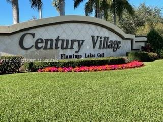 FUNDED RESERVES!
Desirable 2 bedroom/2 bath,3rd floor unit with lake and golf course views from your impact glass enclosed balcony/bonus adds additional square footage under air.This gem was completely remodeled less than 2 years ago, new AC, hurricane impact windows and door, laminate tile floors, kitchen and baths.Century Village is one of Florida’s most sought-after 55+ adult communities, offers resort-style living amenities with shuttle bus, tennis, pickleball, 23 pools, shuffleboard, fitness center, clubhouse, theatre and a 18-hole, par 71 golf course. Conveniently located near shopping, restaurants, and hospital. Feel secure with 24-hour manned security and patrol.Maintenance covers water, cable TV, internet, building exterior, roof, elevator and all common areas. OFFERED FURNISHED!