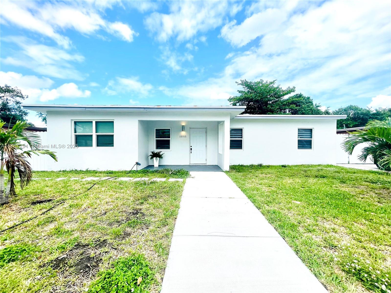 Rental Property at 15915 Nw 22nd Ave 2, Miami Gardens, Broward County, Florida - Bedrooms: 3 
Bathrooms: 1  - $2,800 MO.