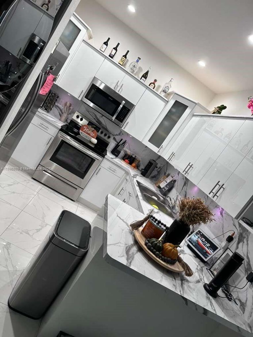 Beautiful 1 story 3 Bed 2 Baths Completed in 2023. Recently fenced yard for entertainment. No HOA. This is not a remodeled house, this house was built from the ground up with the latest building code. Has all tile, Modern Kitchen, IMPACT WINDOWS and Centrally Located.