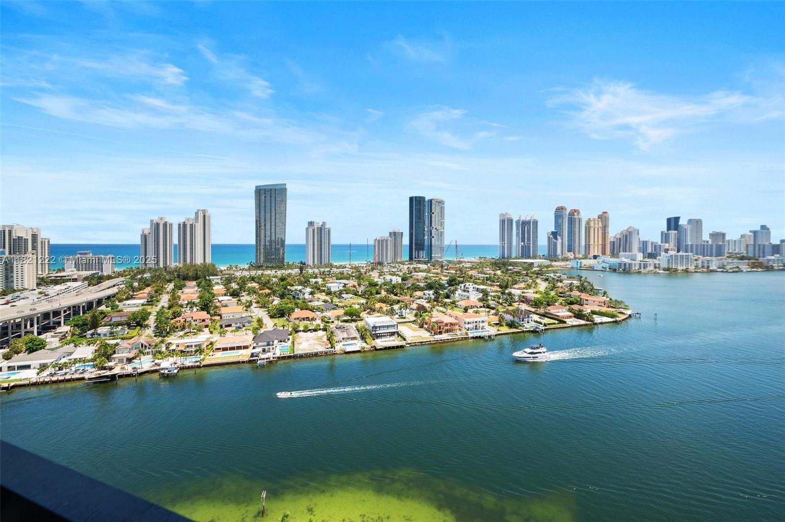 Breathtaking Ocean views, 2 beds/2 baths waterfront condo unit located in the heart of the City of Aventura. A unique view from the balcony bay, pool. intracostal, community pond, tennis/city. Boats and the intercostal are in your hands. Private Gym, Pool, 7 clay tennis courts, and 4 pickleball courts. Washer and Dryer in the unit. One of the best developments in Aventura, this community offers 24-hour security, a concierge, valet service, electric car charging connections, a New gym center, and a resort-style pool. Beauty salon, Dry cleaner, A+ schools, and much more. Available to move in on 08/01/2025.