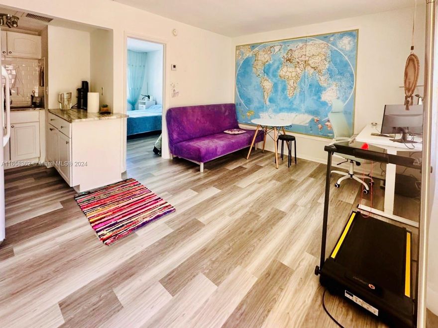 Enjoy Luxurious Waterfront Living! This recently remodeled 1/1 condo is located on the margins of the Middle River, across the street from Galleria Mall. The location can't get any better; it is within walking distance to the beach, supermarkets, restaurants, and various entertainment options. It features impact windows.  YOU CAN RIDE ON THE MIDDLE RIVER ON YOUR KAYAK, PADDLE BOARD, JET SKI OR BOAT. THERE ARE BOAT SLIPS FOR RENT most of the time. It's also INVESTOR FRIENDLY, can be rented out from day 1 and up to 3 times a year, and is currently rented to a great tenant until February of 2025. The boutique complex has a barbecue area, lounge chairs, a waterfront pool, and lush landscaping, making every day feel like paradise. Pet-friendly, water/sewer and trash included in the maintenance.