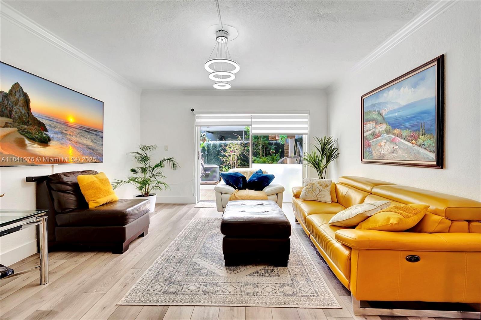 Bright and spacious 3 Bed/ 2.5 bath townhome. Tastefully remodeled with open and inviting kitchen featuring quartz countertops, gas stove and wine cooler. Lots of natural light and nice layout. Private backyard is great to entertain. This cozy home is ready for a new family or investor. Community includes a clubhouse with a relaxing lake view, pool, 2 tennis courts, gym and event room. Location is great close to main highways, Dolphin mall, International mall, restaurants and more.