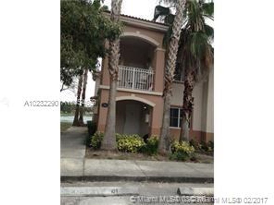 GREAT LOCATION ACCESS TO FLORIDA TURPIKE AND SHOPS MUST SEE WELL MAINTINED SECOND FLOOR WATER VIEW AND QUIETS AREA WONT LAST, PLEASE ALL CONTRACT TO LEASE WITH APPLICATION, PAYSTUBS, CREDIT REPORT,AND BACKGROUND CHECK AND LANDLORD LETTER