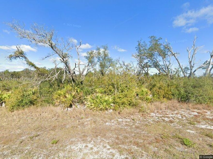 HALF ACRE RESIDENTIAL LOT IN INDIAN LAKE ESTATES. DEEDED TOGETHER WITH LOT ON PALM AVENUE.