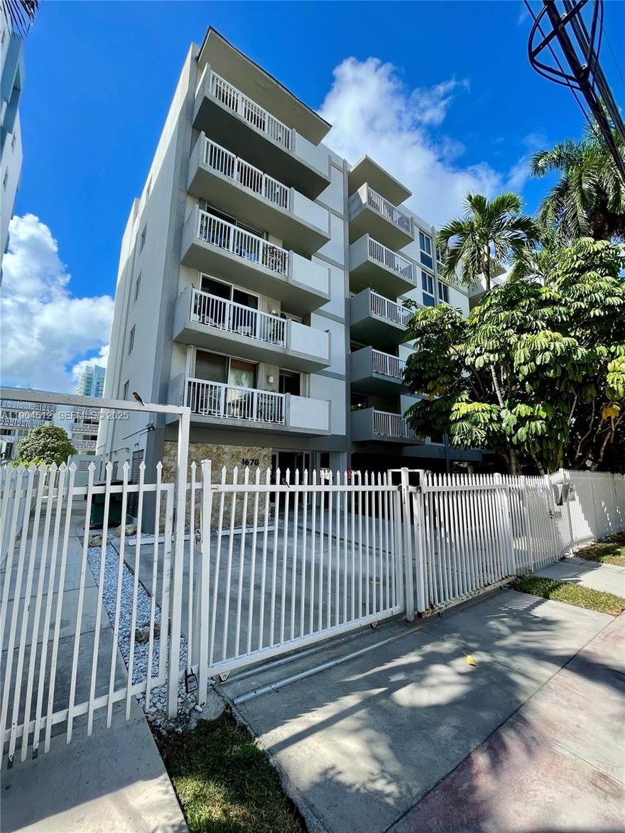 Charming 1BD/1BA unit in a boutique Miami Beach building, just steps from Lincoln Rd, Alton Rd, and the Venetian Causeway. Enjoy secure parking, a remodeled bathroom, and plenty of storage space. This second-floor unit features a huge private balcony and access to a community pool, garden, and common areas. All utilities included! Surrounded by restaurants, shops, and grocery stores, this home offers the perfect blend of comfort and convenience in one of Miami Beach’s most desirable locations.