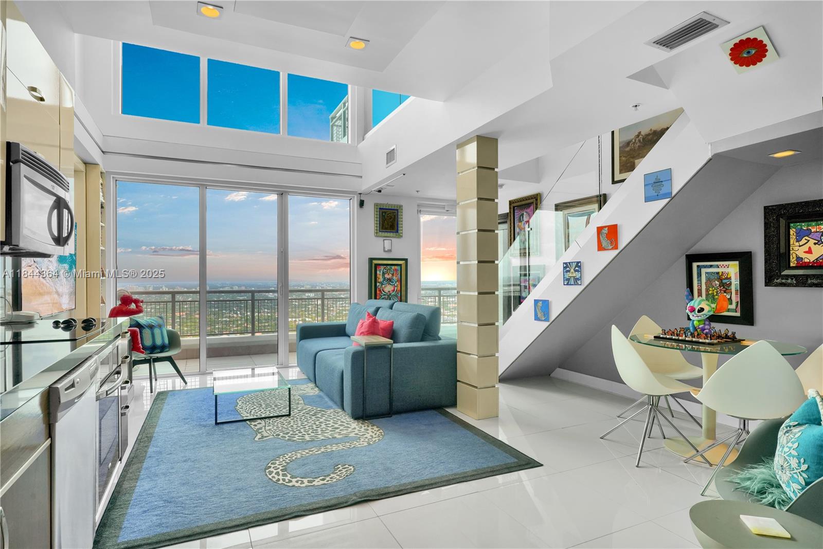 Largest One-Bedroom Loft Floor Plan at Infinity! Heart of Brickell- Amazing views from 44th Floor. This spacious and well-maintained loft offers two full bathrooms and is the largest one-bedroom layout in the building. Owner-occupied and meticulously cared for, with annual A/C servicing and vent cleanings for peace of mind. Features include brand-new appliances, electric window treatments, and 1 assigned parking space plus valet service. Enjoy luxury amenities including exclusive access to the owners’ rooftop lounge, a fully equipped gym, pool, hot tub, sauna, steam room, and two cold plunges. Cable and internet are included in the HOA, making this a perfect turnkey home or investment. Outdoor enthusiasts will love the BBQ area—ideal for entertaining!