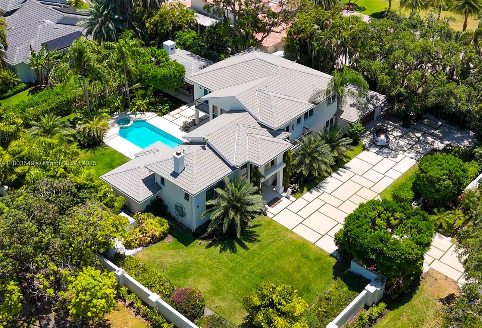 Move right in - available now! Flexible lease terms available with a minimum of 3 months. Fully furnished 6BR/5BA modern 2-story Ponce-Davis gated estate, with one bedroom currently designed as a private office, features a 2-car garage, ample additional parking, grand living room, formal dining, expansive family/TV room, gourmet kitchen w custom cabinetry, high-end appliances, and large island for cooking and gathering. Enjoy effortless indoor-outdoor living w oversized backyard, sparkling pool, gazebo, outdoor kitchen, and lush green space. Includes weekly housekeeping and pool service, bi-weekly lawn care, A/C maintenance, and serviced full-house generator. Minutes to dining, shopping, and top schools in Pinecrest/Coral Gables/South Miami/Coconut Grove.