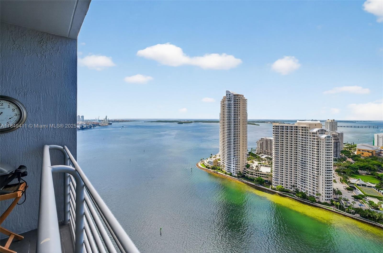 Stunning turnkey 2BD/2BA condo featuring breathtaking panoramic views of Biscayne Bay, the ocean, and Brickell Key. Enjoy a sleek, modern open-concept layout with a contemporary kitchen and two beautifully updated bathrooms. Situated in the vibrant heart of Miami’s Downtown/Brickell district, steps away from premier dining hotspots as well as top entertainment venues including Miami Heat Arena and Bayside. Just minutes away from Miami Beach, and the airport. This unit boasts central A/C, fiber optic high-speed WiFi, cable TV, and in-unit W/D. Includes assigned parking plus valet service. 2 brand-new pools, separate gyms for men and women, saunas, 24-hour security along with a convenience shop. Monthly rentals allowed & seller paid the assessment, make this condo just perfect.