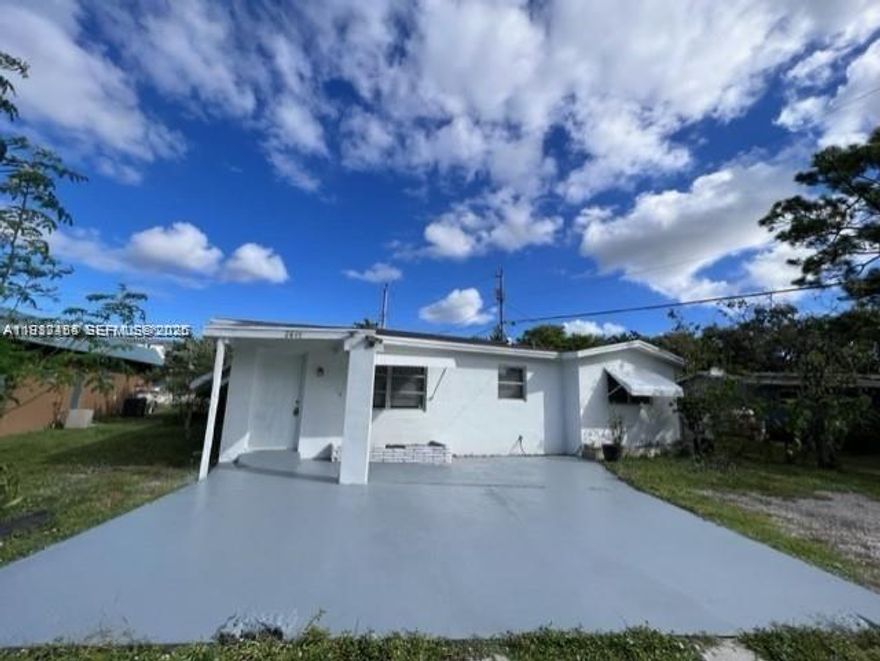 Excellent investment opportunity in the thriving city of Fort Lauderdale, one of Broward County’s most central areas. This 2-bedroom, 1-bath home offers 1,051 sq. ft. of living space and strong rental potential, with average rents of $2,100 for a home of this size in the area. Conveniently located near major highways, restaurants, shopping, and just a short drive to the beach, this property is in high demand for tenants seeking accessibility and value. Ideal for investors looking for immediate rental income as this home is tenant occupied as well as long-term appreciation in a thriving neighborhood. TENANT OCCUPIED THROUGH JANUARY 2027 AT $2,425 PER MONTH. TEXT listing agent for showings which must be submitted to the tenant with 24 hour advanced notice.