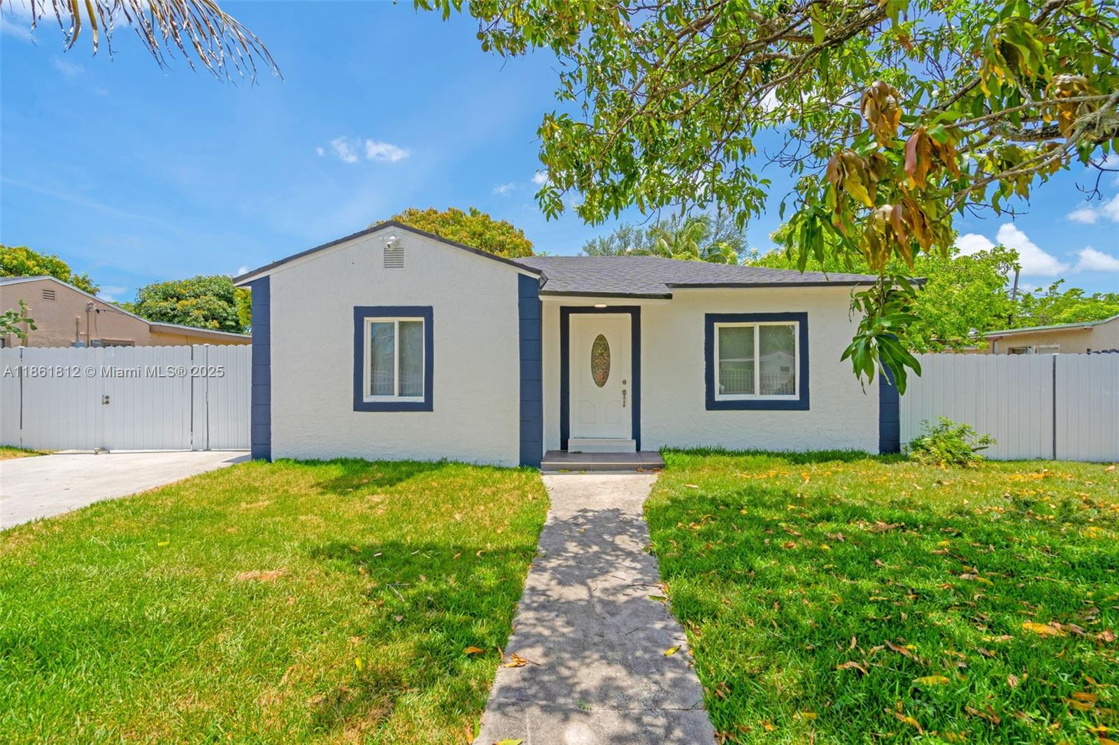 Fully renovated single-family residence featuring a brand-new 2025 roof with permit, permitted fencing, and re-occupancy certification already secured. The home offers completely updated electrical and plumbing systems, installed in accordance with current code requirements. Property consists of 4 bedrooms, 3 bathrooms, plus a legally permitted detached storage unit. Modern design and quality finishes throughout. Property is turnkey and ready for immediate occupancy. Easy to show.