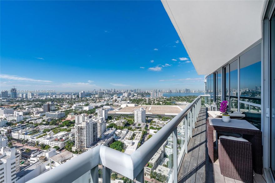 Introducing this stunning PHC residence 2-bedroom, 2-bathroom in Miami Beach's prestigious Setai. This 1,316 SF oasis, located in the iconic 5-star Setai, boasts mesmerizing views of the beach and city skyline. Remodeled with custom floors and built-ins, the kitchen features Miele, and Subzero appliances. Enjoy top-tier amenities, including 3 infinity pools, 5-star restaurants, a state-of-the-art gym and spa, full-time concierge, pool and beach service, and unparalleled access to the best of Miami Beach. Experience coastal luxury living at its finest at the Setai.