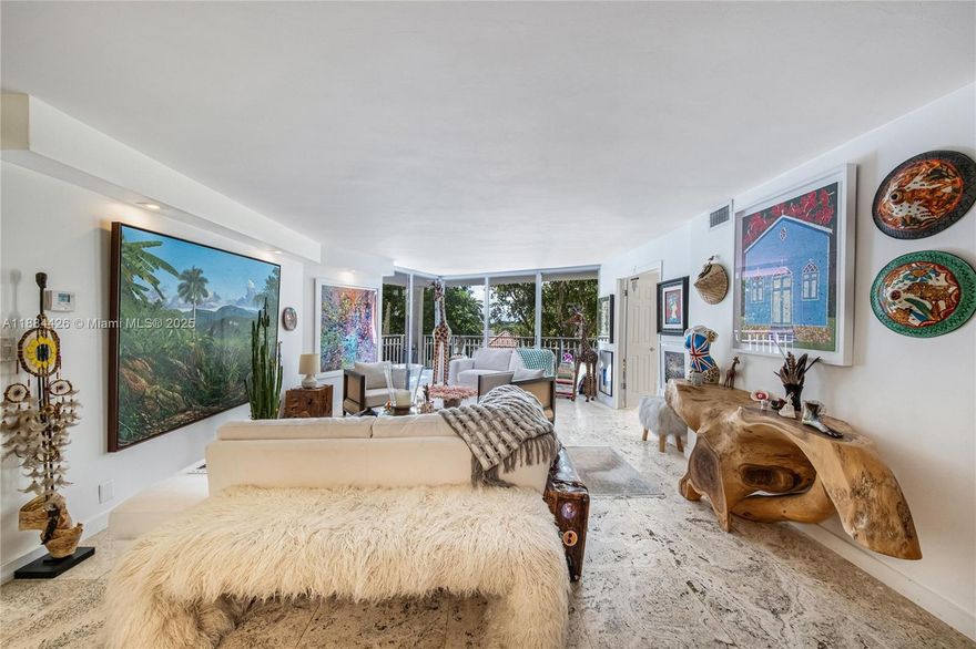 Beautiful 2BR/2BA retreat-style residence on the 5th floor with serene garden and pond views. Surrounded by lush greenery and birdsong, this home features bright, open living spaces, artistic finishes, and a spa-inspired primary bath with a clawfoot tub and double vanities.Located in a 34-acre gated waterfront community on Biscayne Blvd, The Towers of Quayside offers resort-style living with unmatched amenities: 8 tennis courts, a full-service spa, fitness center, daily classes (yoga, spinning, tai chi, and more), heated pools, a marina, 24-hour security, and a private restaurant on the marina.The maintenance fee includes water, hot water, high-speed internet, cable, daily classes, use of the tennis courts, security, and more—experience peace, privacy, and lifestyle in one place.