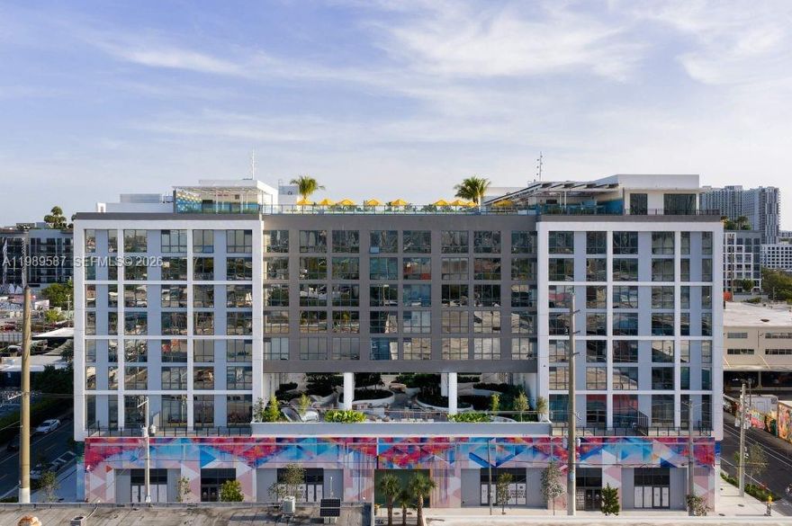 Currently offering up to 3 months free + look and lease special of $1000 off 1st month, and the $350 amenity fee
credited towards move in costs. Prices, promotions, and availability are subject to change. Multiple floor plans
available. Days on market accrued is not specific to the current floor plan listed. Discover Joule House, the newest
residence to arrive to Miami's bustling Wynwood neighborhood showcasing studio, one-, and two-bedroom
apartment homes. Our community has thoughtfully designed every aspect of your living space to enhance your
lifestyle. From smart home features that adapt to your routines to community spaces that balance productivity and
relaxation, Joule House is a community that will transform the way you live, work, and connect. Our innovative
spaces and vibrant apartment homes offer a perfect blend of style, convenience, and creativity, providing an
inspiring environment for modern living. Joule House is more than an apartment, it's a place where we curate the
very best of culture for our residents.