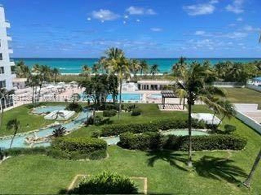 DIRECT OCEAN/ EAST EXPOSURE! Oceanfront Unit! SPLIT PLAN APARTMENT FOR SALE! ONE OF A KIND!!! 2 Bedroom, 2 Bathroom with private Open Balcony plus French doors from the second bedroom! Nicely updated through out ,Impact Windows, Balcony Door , Marble Floors, New Appliances. Direct Ocean View , Pool Area and Garden. Showing by appointment only.