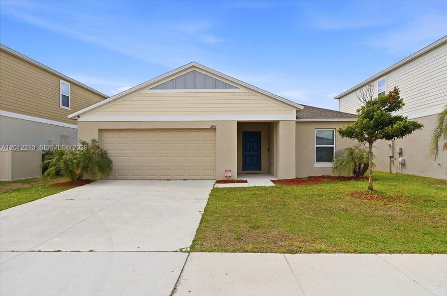Welcome to this stunning 4-bedroom, 2-bath home located in the sought-after in Winter Haven! Designed for modern living, featuring a bright open-concept layout that seamlessly connects the living, dining, and kitchen spaces perfect for entertaining and everyday comfort.

The kitchen shines with sleek cabinetry, ample counter space, and modern finishes, creating the perfect space to cook and gather. The spacious primary suite offers a private retreat with a walk-in closet and a well-appointed en-suite bathroom, while three additional bedrooms provide flexibility for family, guests, or a home office.

Enjoy the convenience of a 2-car garage, energy-efficient construction, and a thoughtfully designed floor plan. Step outside to a generous backyard, ideal for relaxing, entertaining, or creating your own outdoor oasis. Don't miss your opportunity schedule your showing today!!!