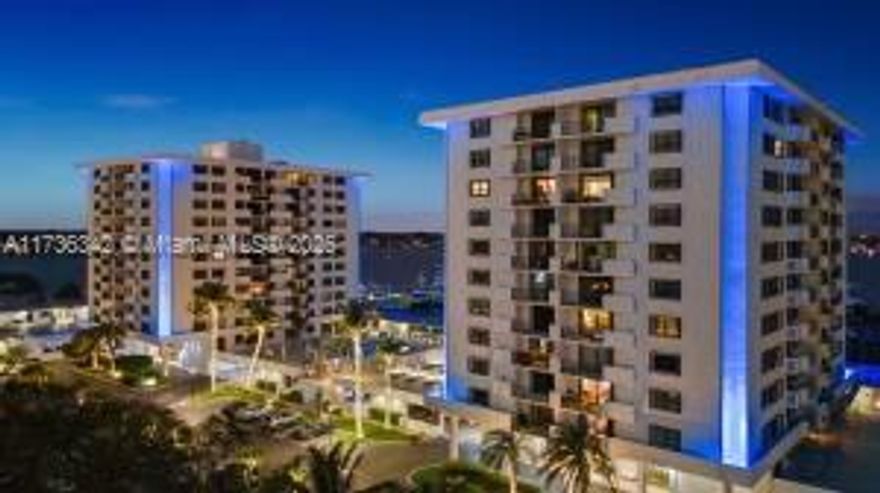 Welcome home to 1200 Marine Way 607! Indulge in fine coastal living in this stylish 2-bedroom, 2-bathroom condo where coastal living and city skyline views await!   
The kitchen boasts updated cabinetry, sleek granite countertops, and stainless steel appliances, complemented by stylish tile flooring that extends through the kitchen and living areas. The split-bedroom floor plan features a serene master suite with a walk-in closet and an en-suite bath showcasing a walk-in shower and ample vanity cabinetry. The second full bath offers a relaxing soaking tub. Both bedrooms are enhanced with wood-look vinyl flooring for a warm, modern touch. Step onto the expansive balcony and take in breathtaking skyline views. This condo also includes additional storage space,