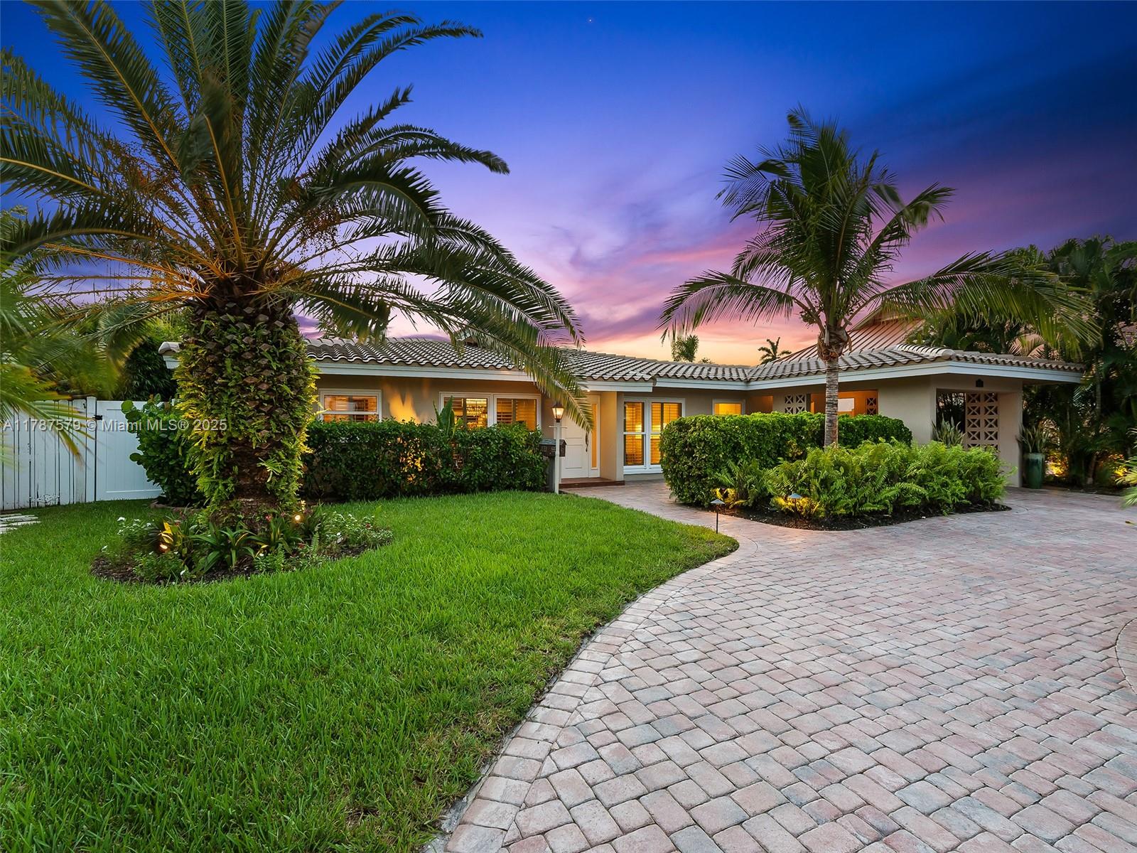 Property for Sale at 4231 Ne 16th Ave, Oakland Park, Miami-Dade County, Florida - Bedrooms: 3 
Bathrooms: 2  - $1,250,000