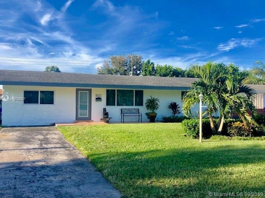 This home is looking for a new owner! Walk in and fall in love. Newly installed wood floors throughout the home, renovated kitchen w/granite counter top, SS appliances & sizable pantry / utility room w/ W&D. Large living room w/formal dining area. Split floor plan. Newly, renovated and spacious bathroom with standing shower. Screened patio can be used as addt'l living area or storage. Large backyard space enough to build a pool. Extra large shed for storage. The landscaping is well-manicured w/newly installed sprinkler system & outdoor recessed lighting. Centrally located near major intersections, great schools and dining / entertainment districts.