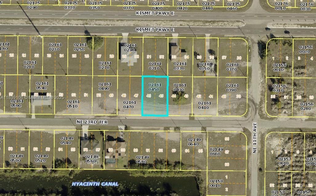 Located in a fast-growing and desirable area of Northeast Cape Coral, this spacious ¼-acre lot is perfect for building your dream single-family home. The property offers water and electricity connections and sits in a quiet residential neighborhood surrounded by new homes and ongoing development. Enjoy the charm of Cape Coral living with easy access to schools, parks, shopping, and main roads. A smart investment in a thriving community!