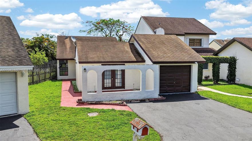 Beautiful 3-bedroom, 2-bathroom home located in the heart of Kendall at 6905 SW 104th Court. Featuring a renovated kitchen, one-car garage, and an inviting porch and patio, this is perfect for a family. Situated in a quiet, well-established neighborhood where residents tend to stay for years, offering a true sense of community. Just 10 minutes from Miami Dade College and Florida International University (FIU) and close to shopping, dining, and major roads. The community offers a pool and tennis courts, and the HOA has remained stable for years, providing added peace of mind. This home is a fantastic opportunity for first-time home buyers or investors in one of Kendall’s most desirable areas.
