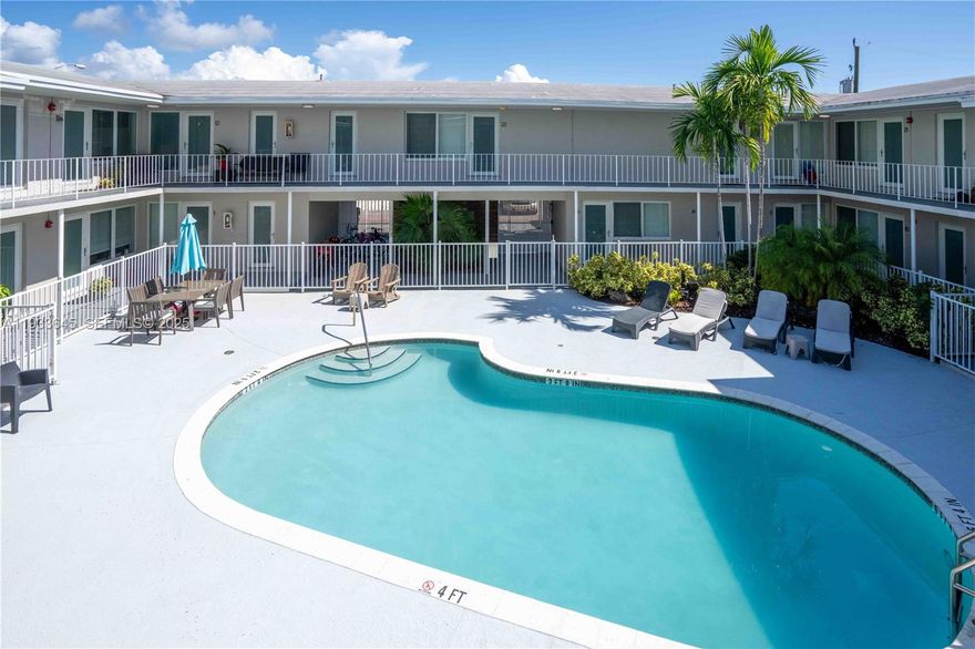 **MOVE IN SPECIAL FOR QUALIFIED APPLICANTS!** Move-in NOW with just 2 months !**Enjoy this peaceful residence in Normandy Isle near the Normandy pool & park, Normandy Shores golf course, and bayfront tennis courts! This top floor corner 2BD/2BA apartment features impact windows and doors, central A/C, dining / office area, modern kitchen including microwave and dishwasher, an exuberant amount of storage space + walk-in closet, and lots of natural lighting! The building features on-site laundry, pool area, and gated entrance. Tandem parking is available for rent at $100/m!*Water billed accordingly and AC maintenance billed at $150 twice a year. Pets allowed. Check out the VIRTUAL TOUR!New photos coming soon!