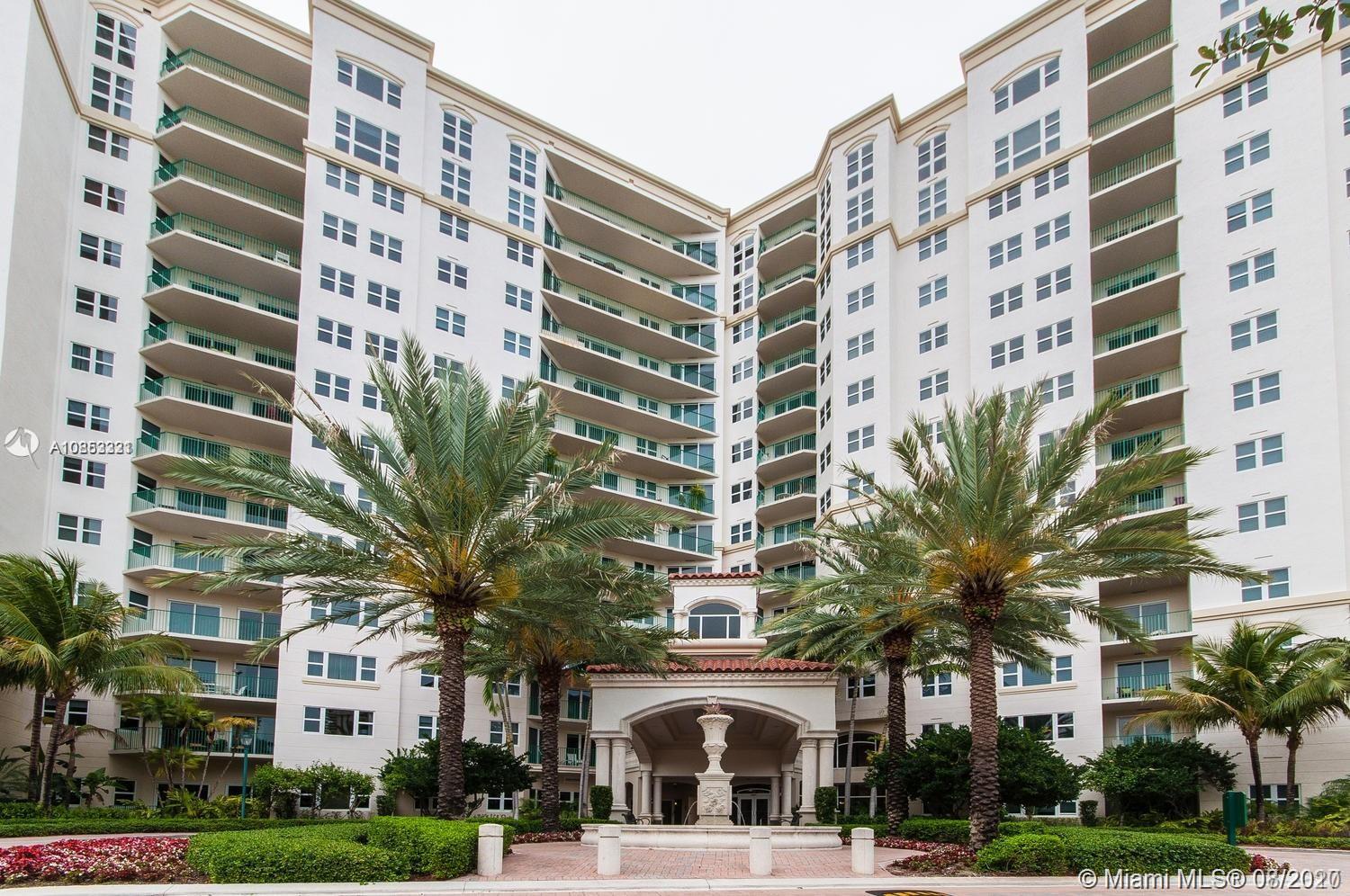 Spacious, Stylish, and Sunny! Beautiful Building of Turnberry Village has a great Open Floor Plan, with 3 bedrooms and 3 full baths. Its a Quiet and Private Corner located on the 8th Floor with Beautiful Views Facing the Marina, The Boats and the Sky Line! Furnished and in Move-in Condition. Full Service, Luxury Amenities Offered! Perfect for entertaining and Easy to Show!
