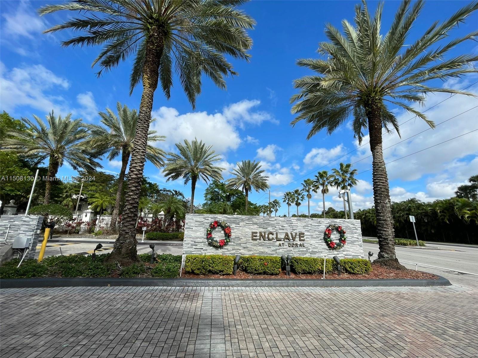 Beautiful 1 bedroom / 1 bath condo located in Enclave at Doral. A corner unit with lake view, open kitchen, balcony. Enjoy the resort-like amenities: pool, gym, tennis, racquetball and lakes; inside a secure gated community. Al buildings have been updated, freshly paint and new roof. Excellent location easy access to main roads, hig and close to A+ schools, parks, shopping, restaurants and entertainment