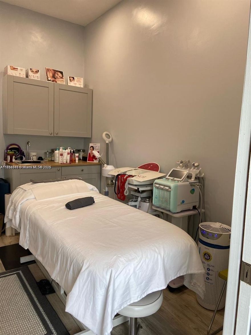 Well established business 25+ years. Great and large established clientele. Offering multiple treatments such as microdermabrasion, facials, wax, body treatments, lash treatments, permanent cosmetic pigmentation. Selling price includes inventory and top of the line equipment. Goodwill and signs. great location and free parking across the street. Do not disturb the owner.