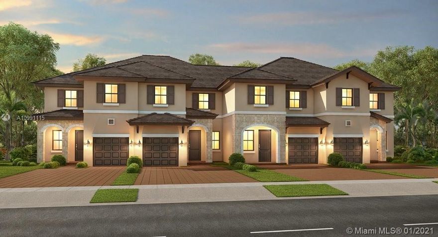 The Blossom Collection at AquaBella offers new contemporary 3 and 4 bedroom townhome designs with up to nearly 2,000 square feet of living space. The floor plans are spacious and designed for small and large families alike, plus now when you purchase a new Lennar home in AquaBella you’ll be able to discover the magic of Wi-Fi Certified ™ Home Designs. Your new townhome at the Blossom Collection will offer Lennar’s Everything's Included® package so you can choose your preferred features like stainless steel appliances and beautiful 36” kitchen cabinets at no additional cost!