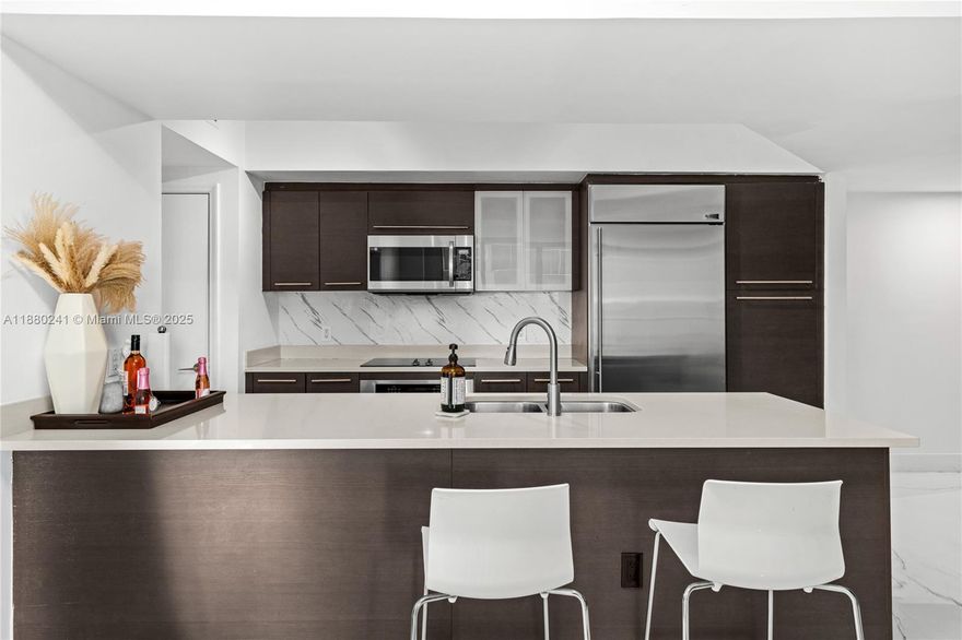 Motivated seller! Spacious & luxurious 2BD/2BA in the heart of Brickell! Fully renovated and fully furnished, with brand-new AC and washer/dryer, plus modern finishes and great natural lighting. Enjoy resort-style living with a rooftop pool with panoramic views, a state-of-the-art fitness center, and a luxurious spa. Additional amenities include a club room, sports bar, movie theater, and 24-hour concierge and valet parking. Amazing location—walking distance to Brickell City Centre, top restaurants, and entertainment. Flexible monthly rentals allowed—perfect as a primary residence or investment. Move-in ready!