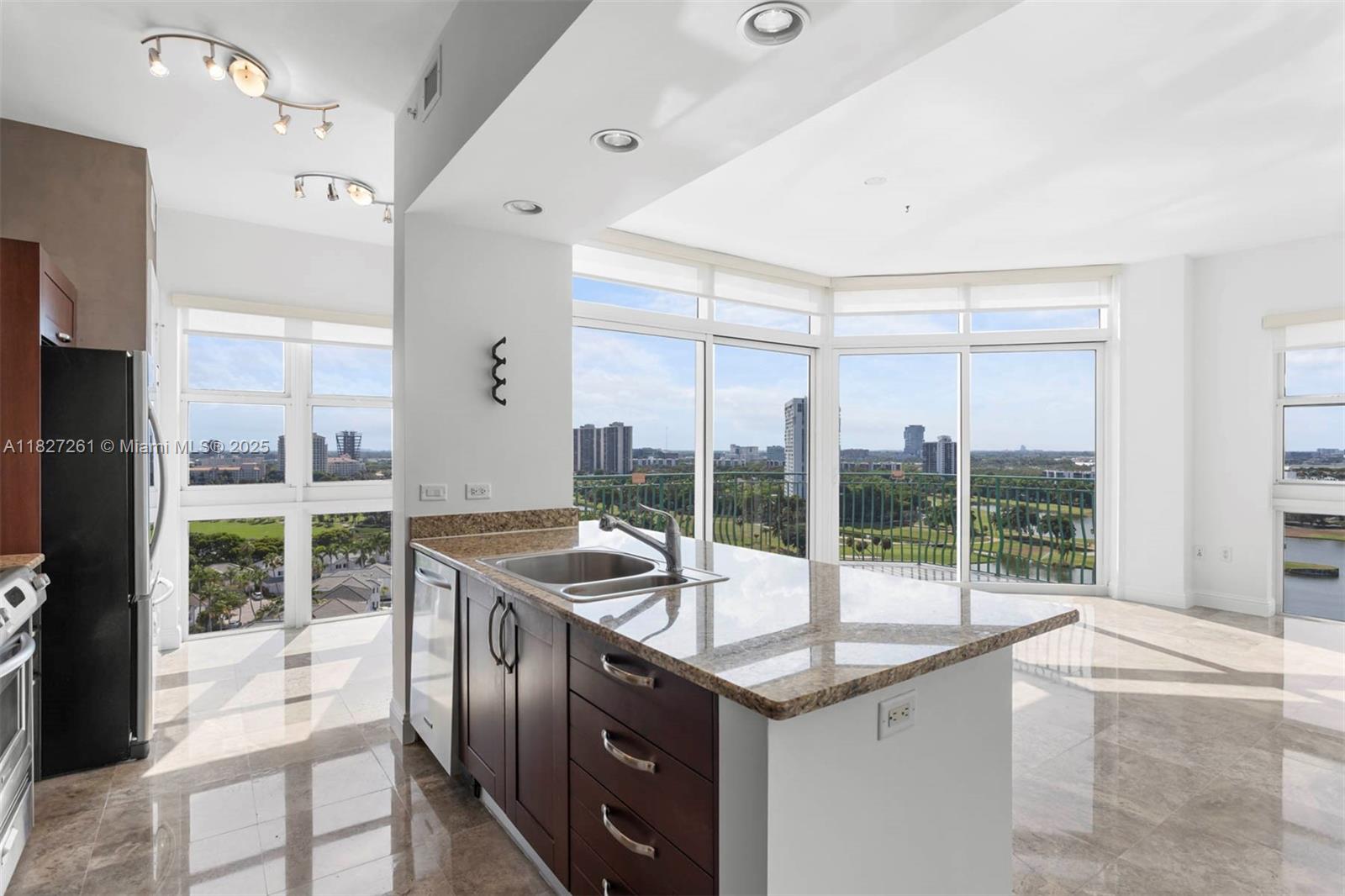 Spacious 2 bed, 2 bath unit in the sought-after Turnberry Village in Aventura. This residence offers 1,312 sq ft of living space, high ceilings, and abundant natural light throughout. Enjoy tranquil golf course and lagoon views from the living area. Turnberry Village features 5-star amenities including a resort-style pool, fitness center, spa, clubhouse, 24-hour valet and concierge. Prime location near Aventura Mall, top schools, houses of worship, and walking path. Ideal for both end-users and investors. Pet-friendly and easy to show.