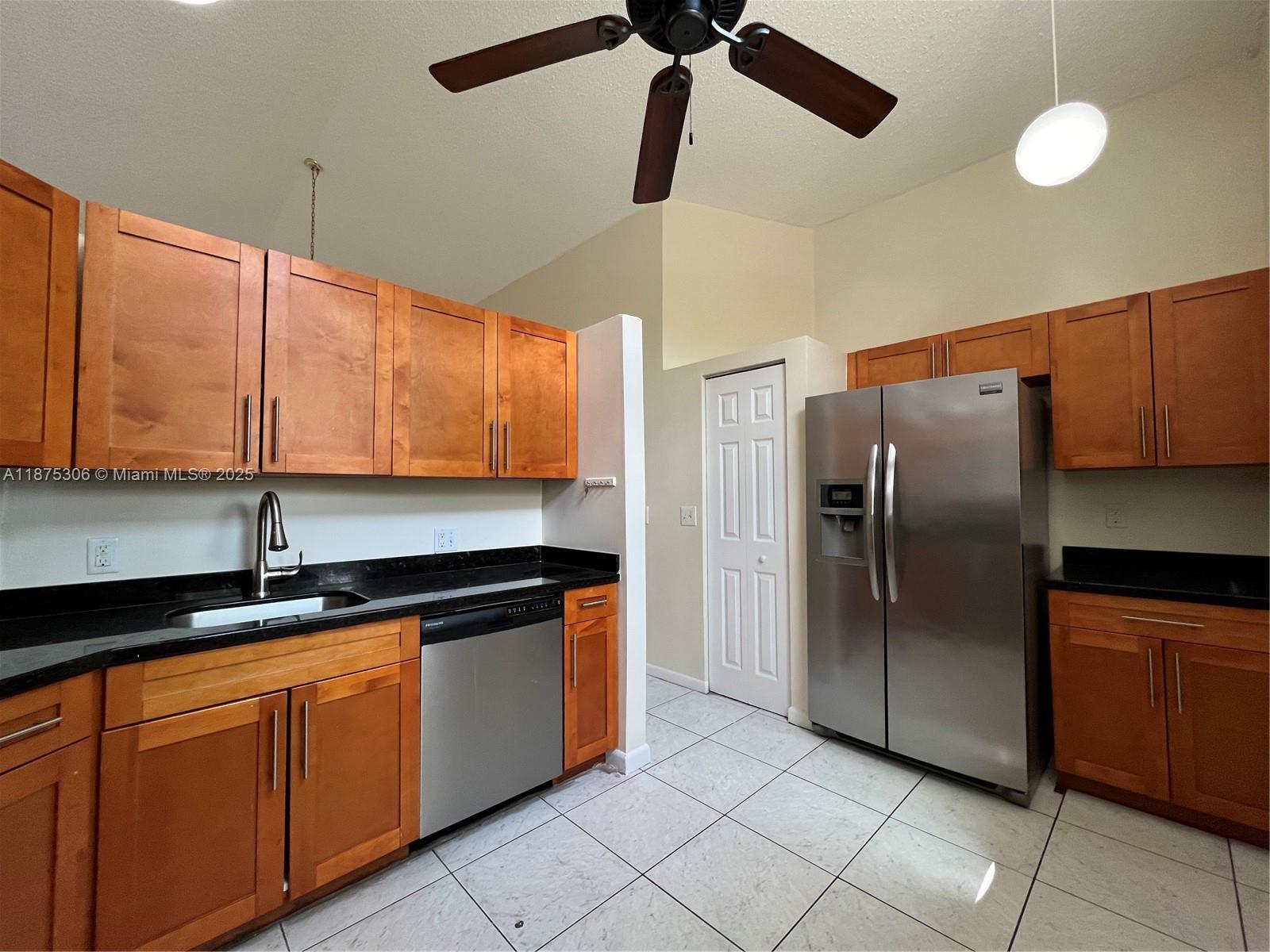 Beautiful and well-maintained 3BR/2BA home in a quiet family-friendly neighborhood. Features include all-tile flooring, a den with French doors, and an upgraded kitchen with wood cabinets, granite countertops, and stainless steel appliances. The home also offers a spacious interior and a 2-car garage.
Conveniently located near the Turnpike, just minutes from schools, shopping centers, and major highways.
Lawn service included in rent
One pet allowed (no aggressive breeds) — $250 non-refundable fee applies
No HOA approval required — fast move-in!
Move-in with first month, last month, and one month security deposit
Tenant responsible for water/sewer/trash
A wonderful home offering comfort, convenience, and plenty of space!