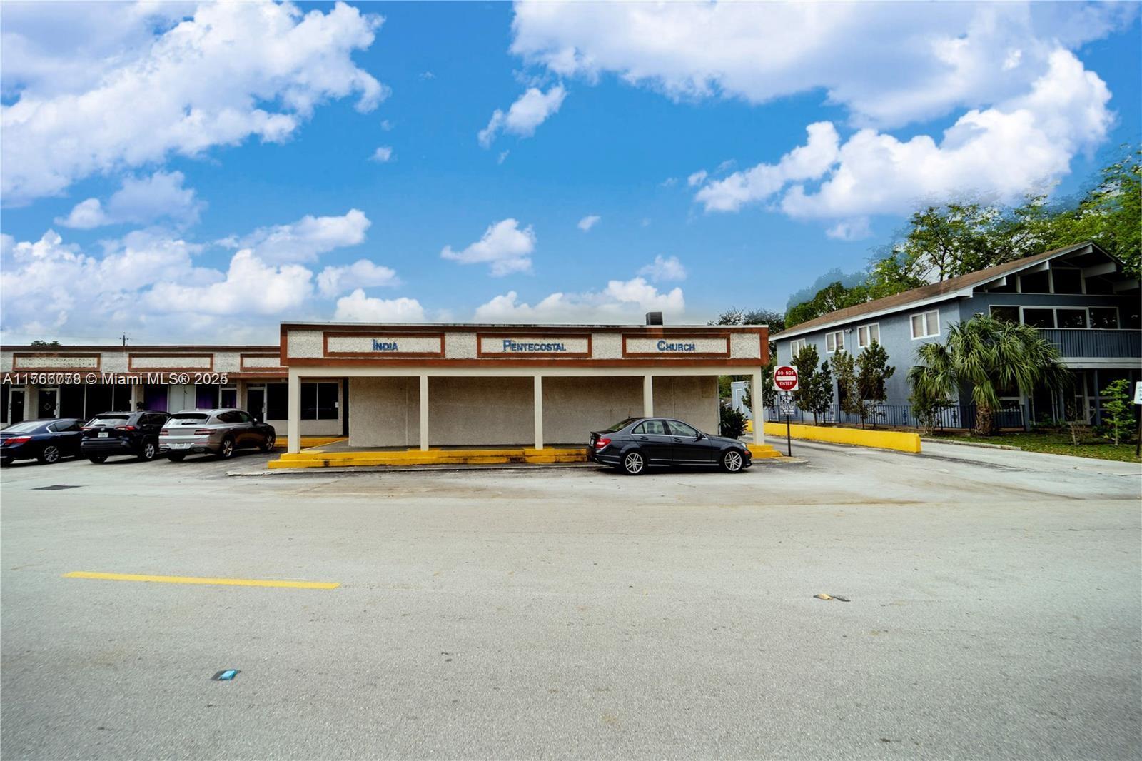 Rare opportunity to own your own church! The main sanctuary can accommodate more than 200 seating with six bathrooms and two urinals available. Additionally, there is a breakout room, mini hall, three classrooms, pastor's office, system operating counter room, and a baptism tank. The building features new LED lights, with a roof that is only 5 years old. The five air conditioning units are just 3 years old. The interior boasts tile and carpet flooring. With 105 common parking places and additional front parking, convenience is ensured. The property has undergone a 40-year inspection and is awaiting certification.
