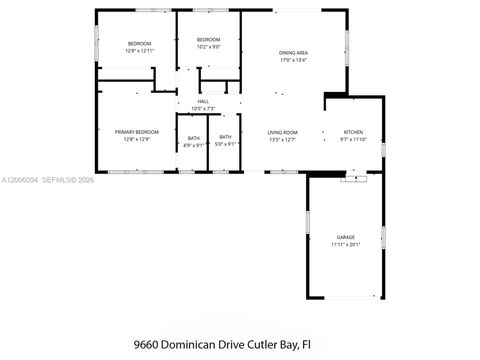Tiny photo for 9660 Dominican Dr, Cutler Bay, FL 33189 (MLS # A12006094)