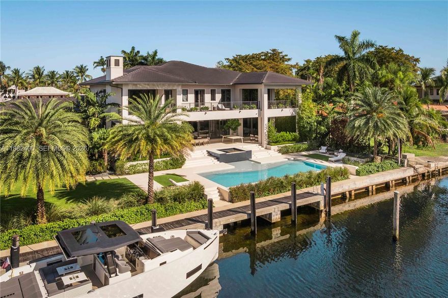 Some homes are designed to impress. Others are designed to be experienced.

Set within the coveted waterfront enclave of Old Cutler Bay, this newly-built Balinese retreat is designed to reveal itself gradually, inviting you to slow down and take in every detail. As you arrive, exotic palms and rare tropical plantings create a lush canopy.

Nearly 10,000 SF is framed by floor-to-ceiling glass, dissolving the boundary between interior and the tropical surroundings. Warm woods, sculptural stone, and layered natural materials bring depth and warmth throughout.

Living spaces extend to deep covered terraces where the rhythm of the day slows and water becomes part of the experience. Eight bedroom suites offer privacy and flexibility, anchored by a primary suite positioned as its own quiet waterfront retreat.

Step outside and one of Old Cutler Bay's most prized features awaits: deep water frontage with direct access to Biscayne Bay and the open ocean beyond. 

9360 Balada captures the essence of tropical modern living, where nature, design, and the water's edge exist in perfect balance.