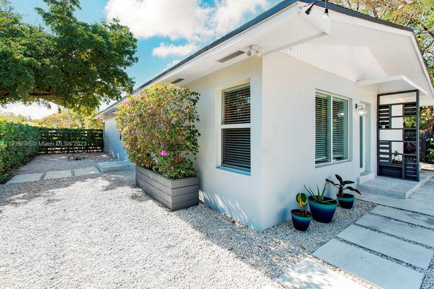 This large 4/3 single family home in the desirable Buena Vista neighborhood is entirely updated & move-in ready, furnished or unfurnished. Perfect for tenants who want privacy & connectedness to the city. The spacious house is great for families & those just looking to entertain lots of guests. Inside, the open floorpan features a kitchen w/ new appliances & a huge marble countertop for cooking & eating. All rooms have impact windows & plenty of natural light. The backyard is even bigger, w/ multiple lounging areas, & a perimeter fence & hedge for privacy. Buena Vista, situated just east of I-95 & just north of Julia Tuttle Causeway, combines comfortable residential living & fast access to Miami's most exciting neighborhoods like Little Haiti, Wynwood, the Design District, & Miami Beach.