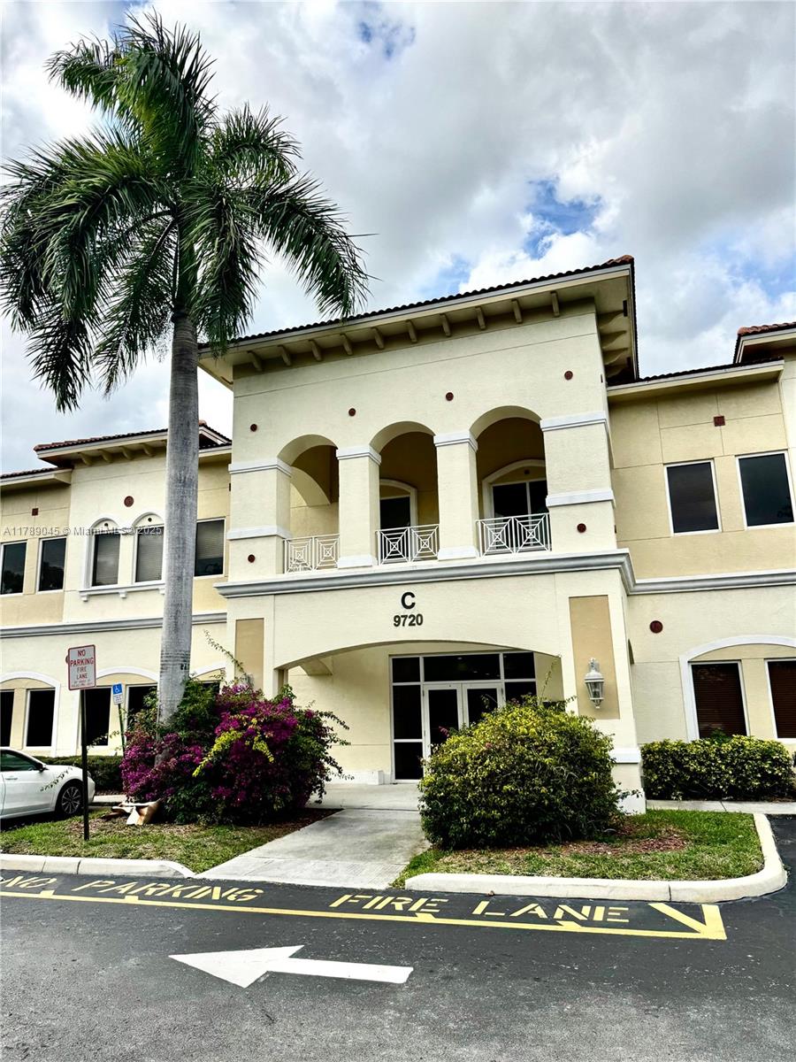 Exceptional office condo opportunity in the heart of desirable Cooper City. This first-floor office space is located in the prestigious Stirling Office Park – Building C. Ideal for owner-users or investors looking for a turnkey office in a well-established professional environment. The unit offers access to clean lobby restrooms, ample shared parking, and a business-friendly layout. Surrounded by long-term professional tenants, this location offers stability and accessibility. BCPA records show 774 SF. Building constructed in 2004 with great visibility and access. Perfect for legal, financial, or medical professionals. Easy to show.