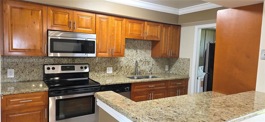 Impeccable, fully upgraded, Spacious 2/2 Condo in the Heart of Kendall at “Kendall Acres West”! near Dadeland Mall, shopping centers, schools, hospitals and Major Highways. The unit has washer and dryer inside and a covered Balcony, new window shades are getting installed. Kendall acres west offers generous visitor parking, pools, tennis courts, clubhouse, and a fitness center.