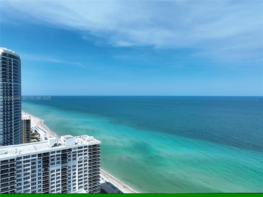 Luxury Oceanfront Condo with 5 Star Amenities & Direct Ocean Views! Stunning high floor condo with Marble Floors, New Lighting, Open Kitchen, New Bosch Induction Cooktop, Washer/Dryer. Luxurious Primary Bedroom & Master Bath with separate spa tub & walk in shower, double sink vanity. Floor to Ceiling Windows. Sweeping Direct Ocean & Intracoastal Views 3 Bed 3 & 1/2 bath currently configured as a 2-bedroom & opened 3rd to a Dining Room with expanded Ocean Views. Both Balconies with spectacular views. Elevator direct to your unit & private foyer. Enjoy all of the amenities: Resort Style Pool, Tennis, 2 Story State of the Art Exercise Center, Concierge, Media Room, Billiards, Beach Towel Service and so much more. Feel Like you are on Vacation Every Day!